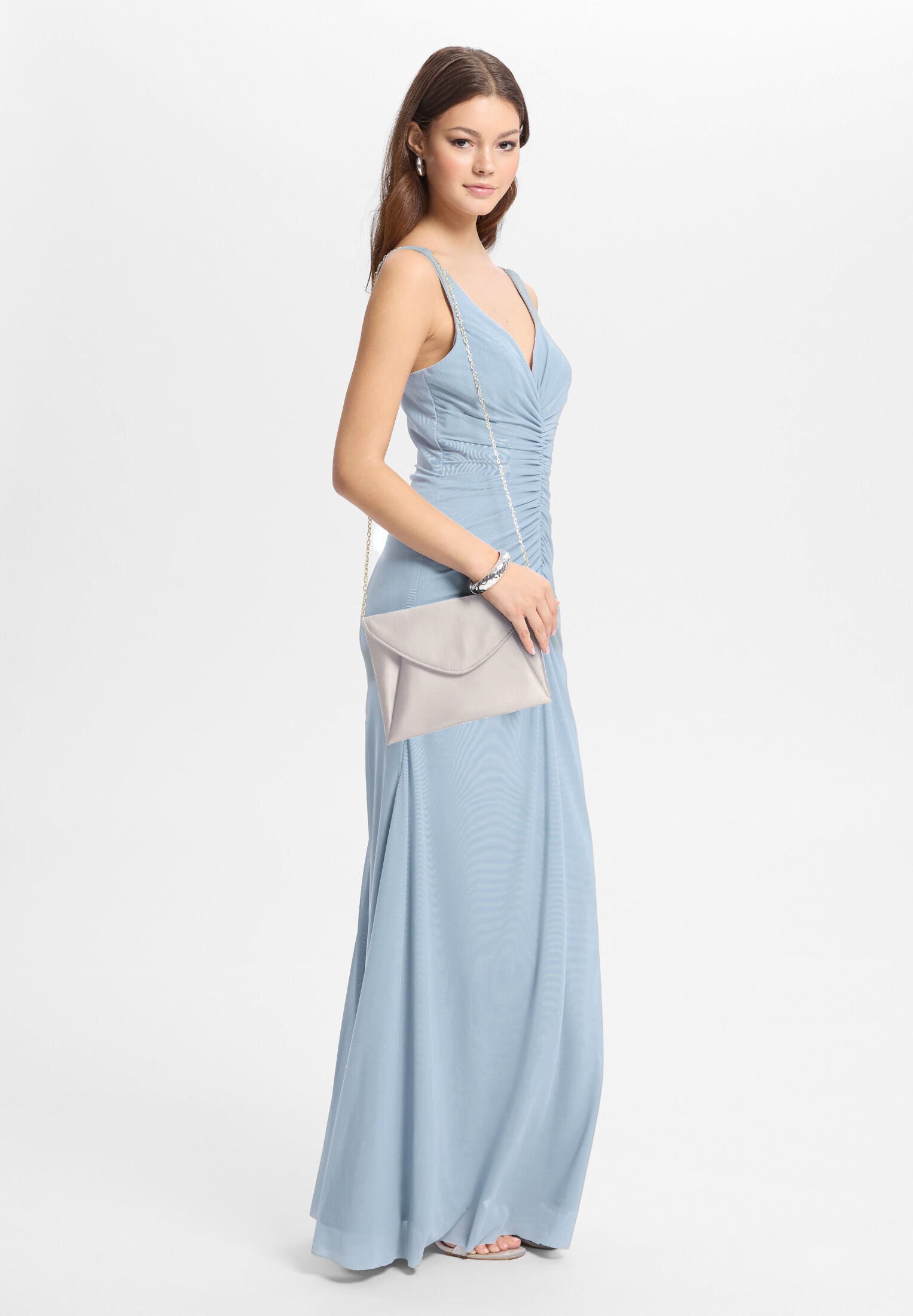 Clutch aus Satin
