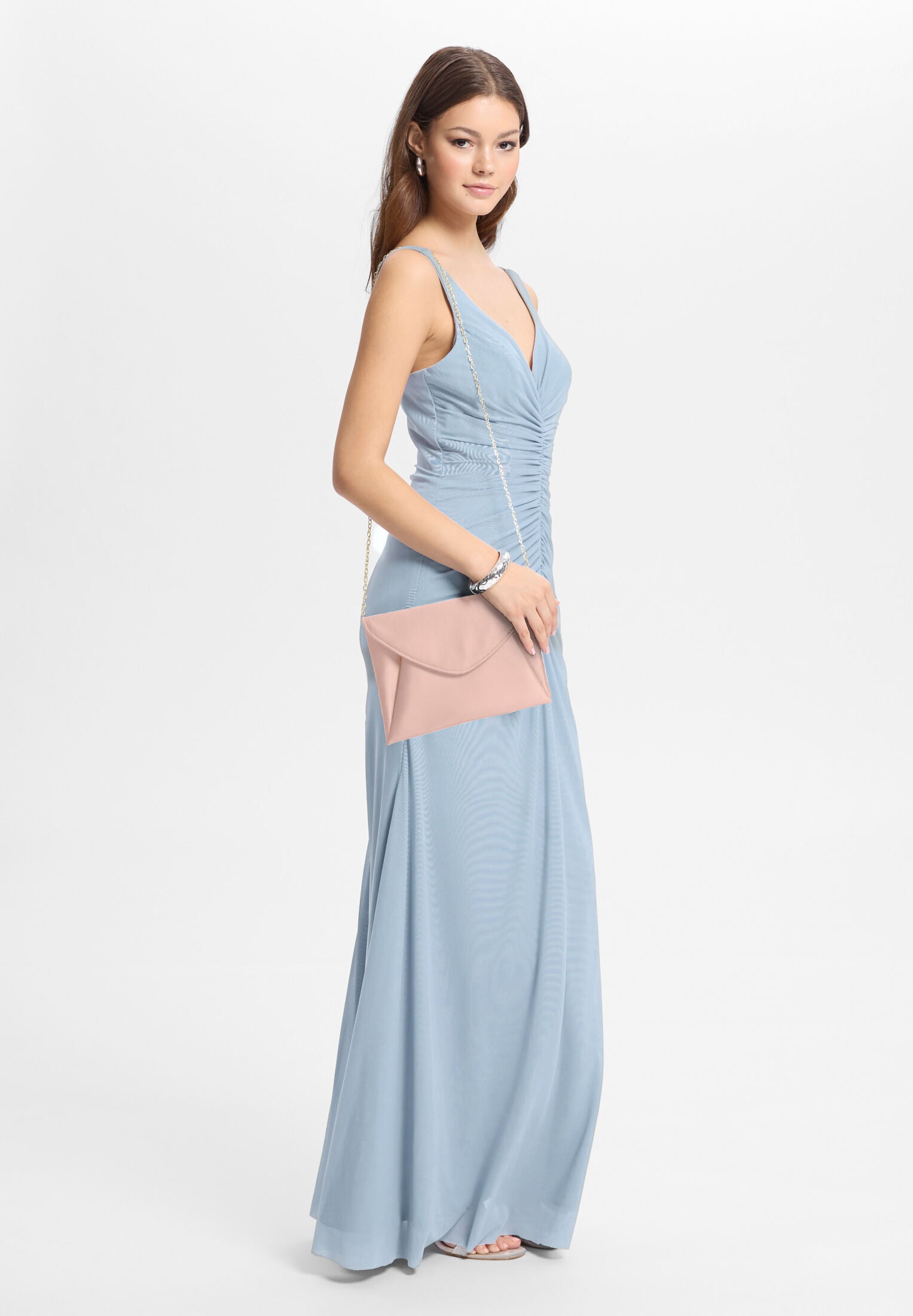 Clutch aus Satin