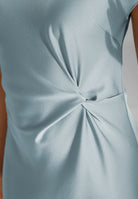 Slip Dress aus Satin mit Twist Detail