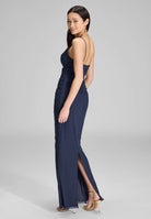 Bodycon-Kleid mit feinen Raffungen