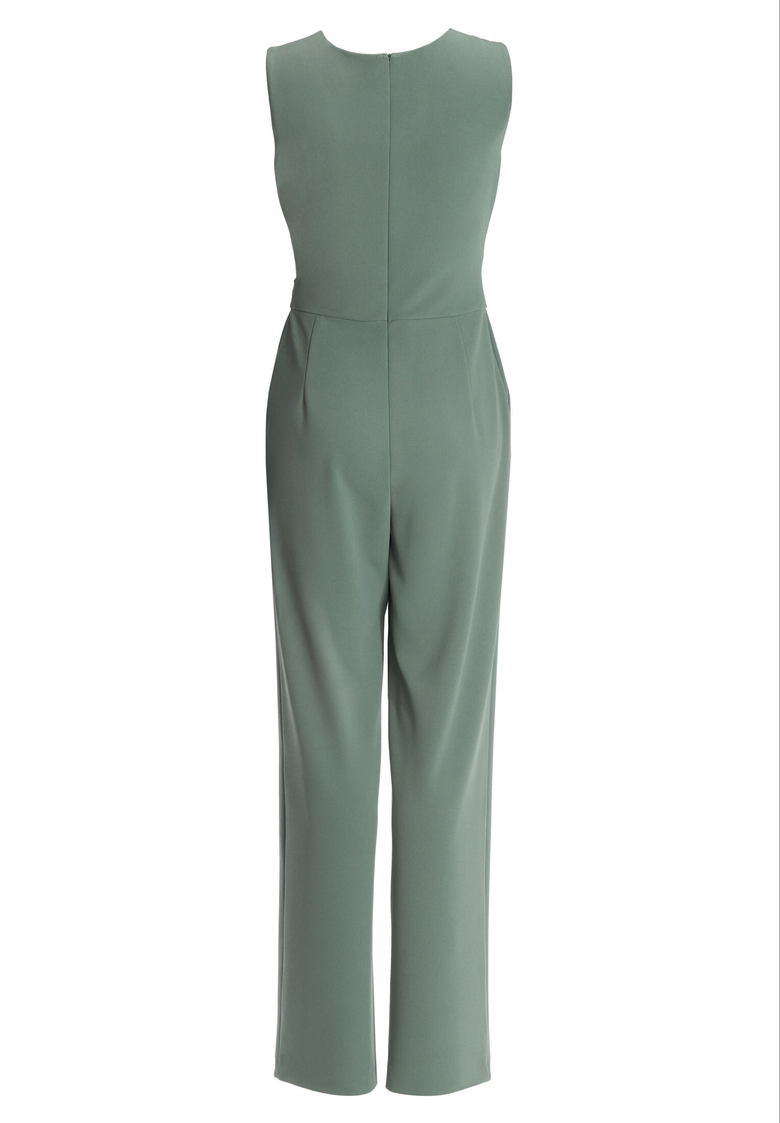 Jumpsuit aus Crepe Jersey mit Drapierung