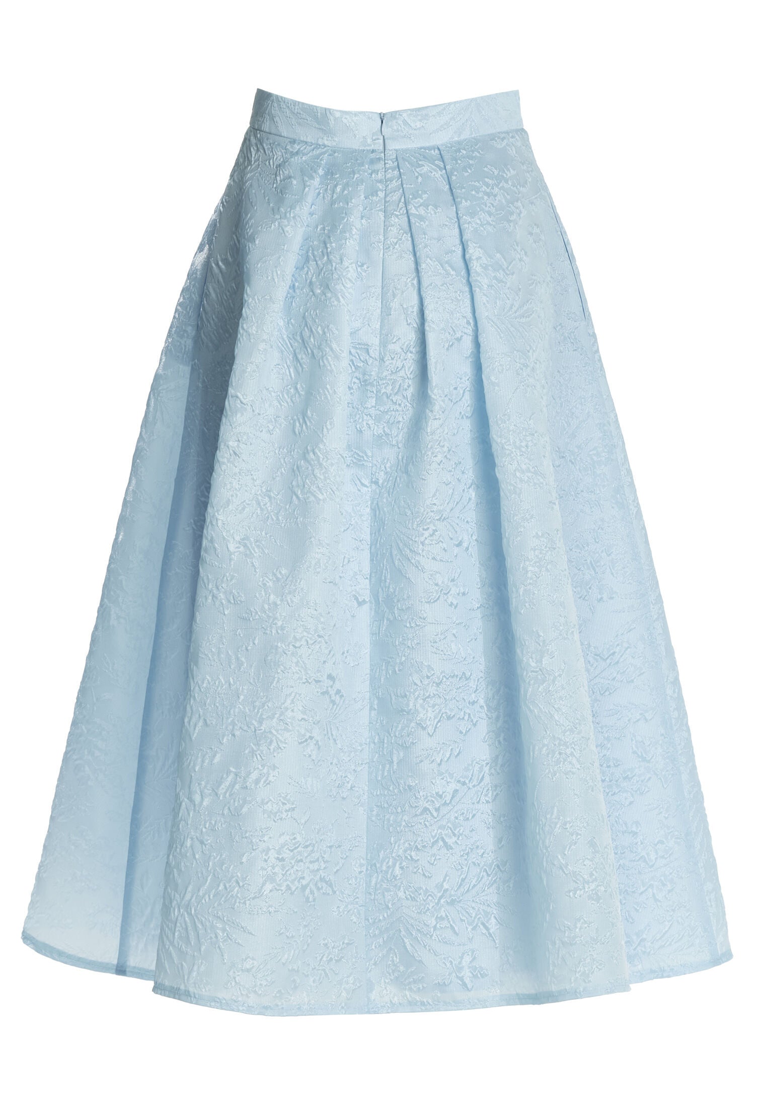 Faltenrock aus Jacquard