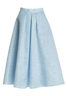 Faltenrock aus Jacquard