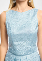 Faltenrock aus Jacquard