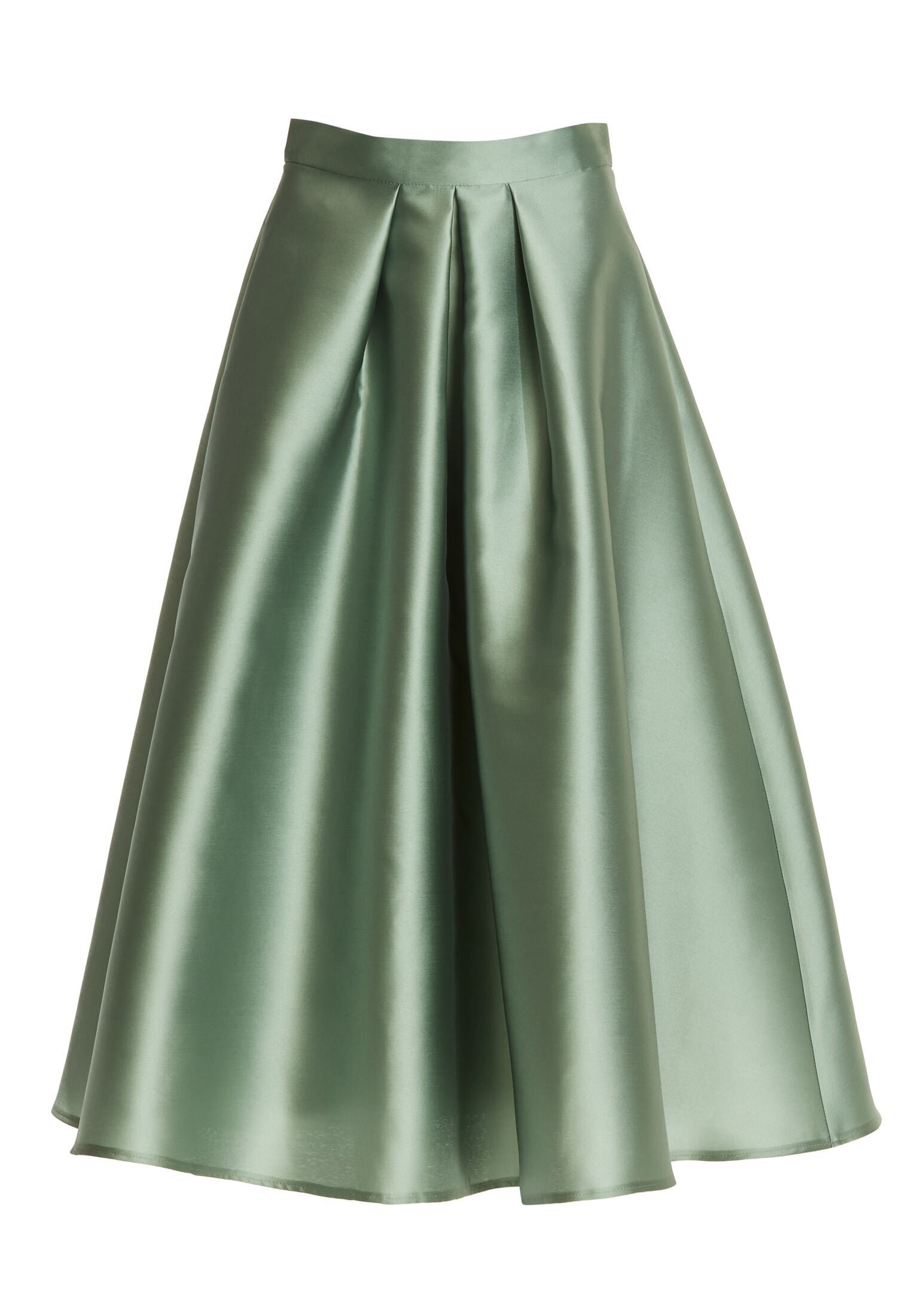 Faltenrock aus Twill