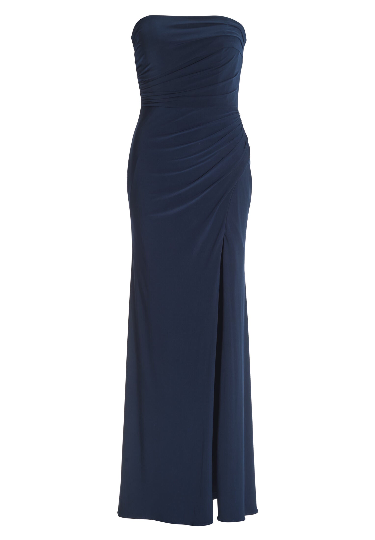 Figurbetontes Abendkleid mit Beinschlitz