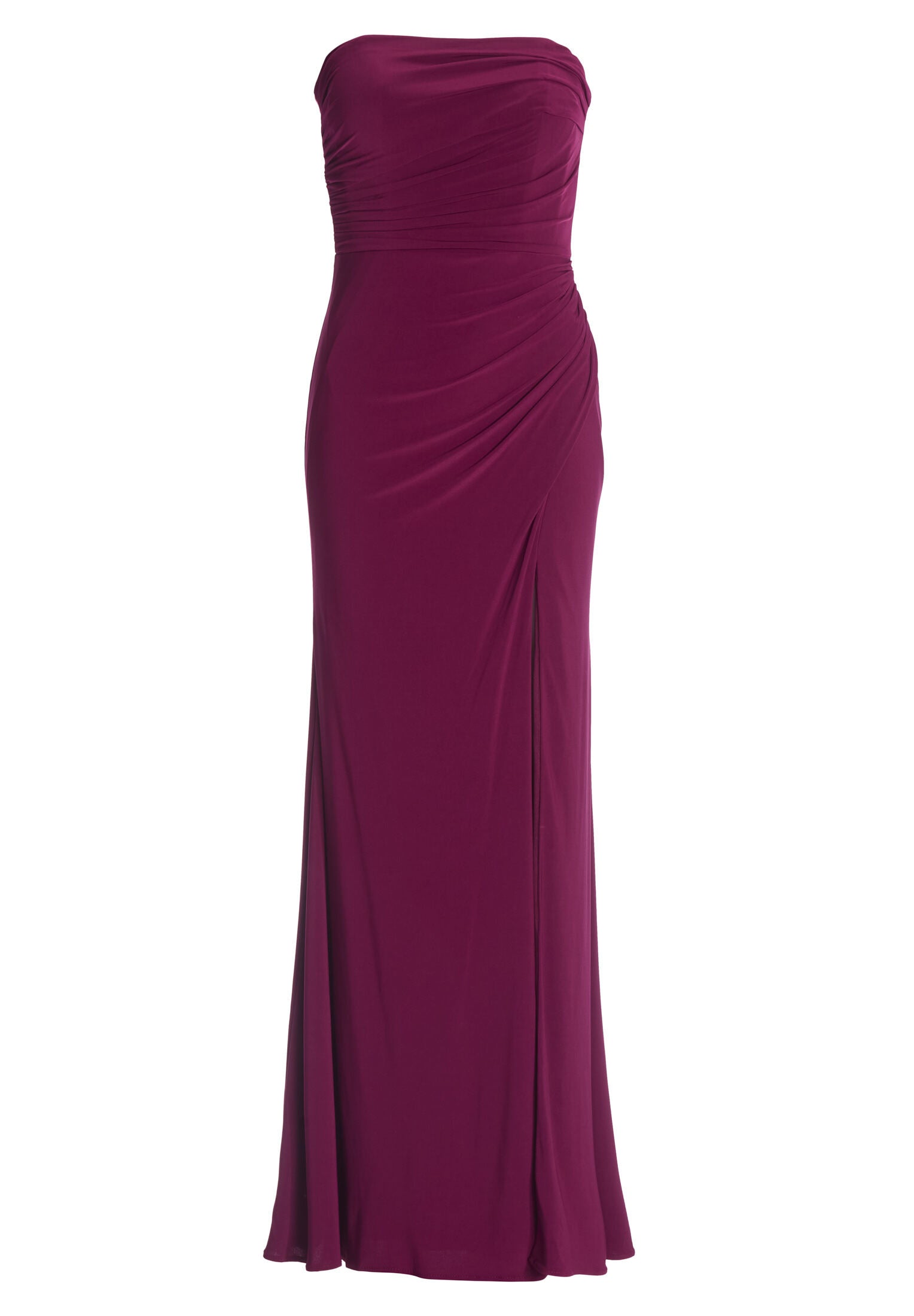 Figurbetontes Abendkleid mit Beinschlitz