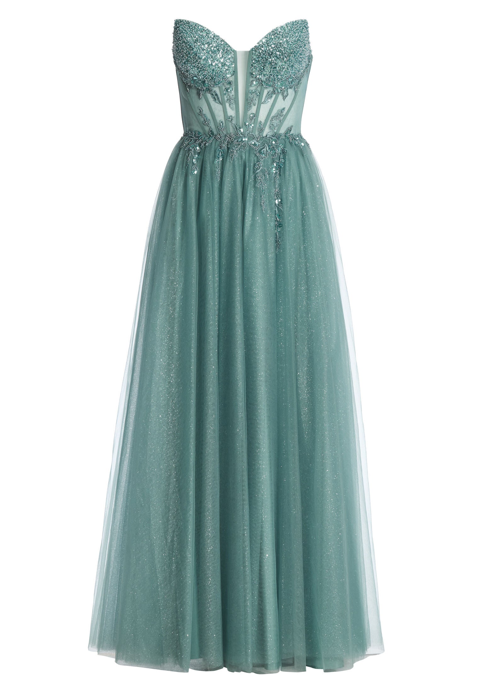 Tüllkleid mit Schimmereffekt