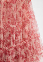 Two-Piece Kleid mit floralem Print