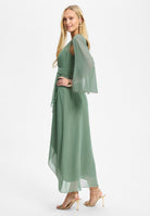 Stola aus Crinkle Chiffon