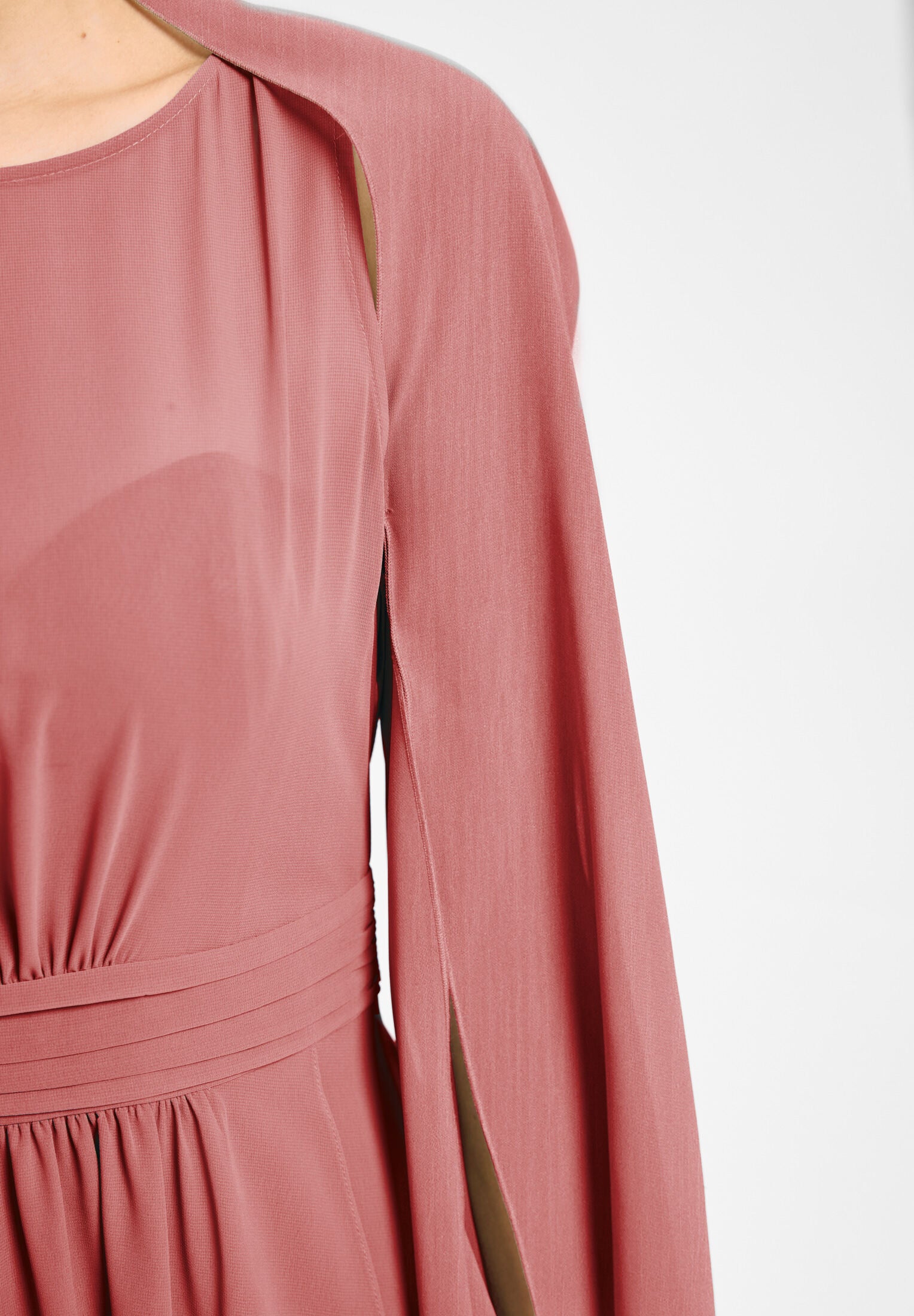 Stola aus Crinkle Chiffon
