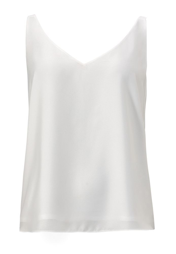 Top aus Satinchiffon