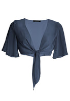 Chiffon Bolero zum Knoten