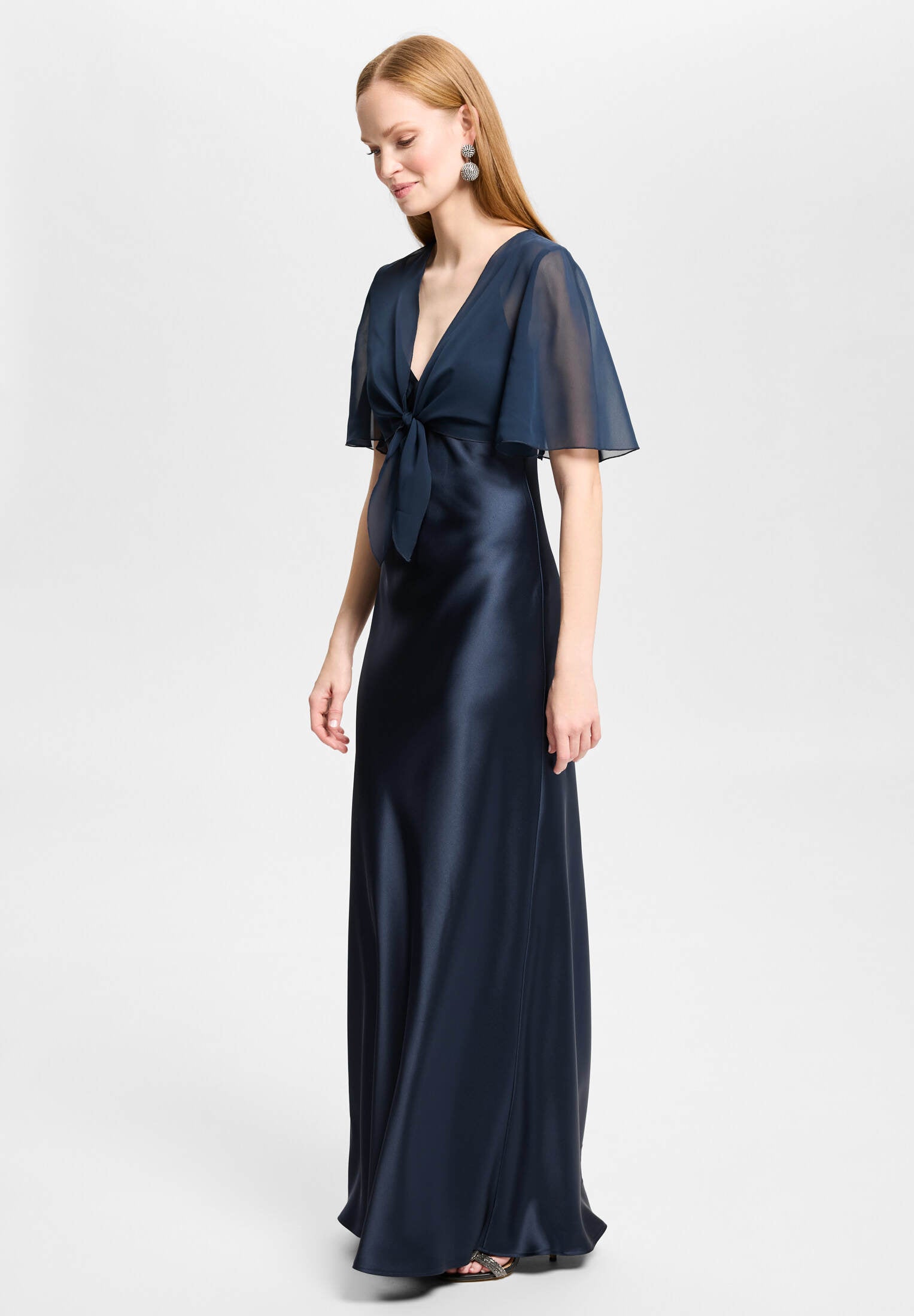 Chiffon Bolero zum Knoten