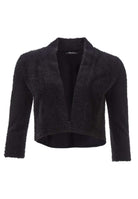 Jersey Bolero in Flausch Optik