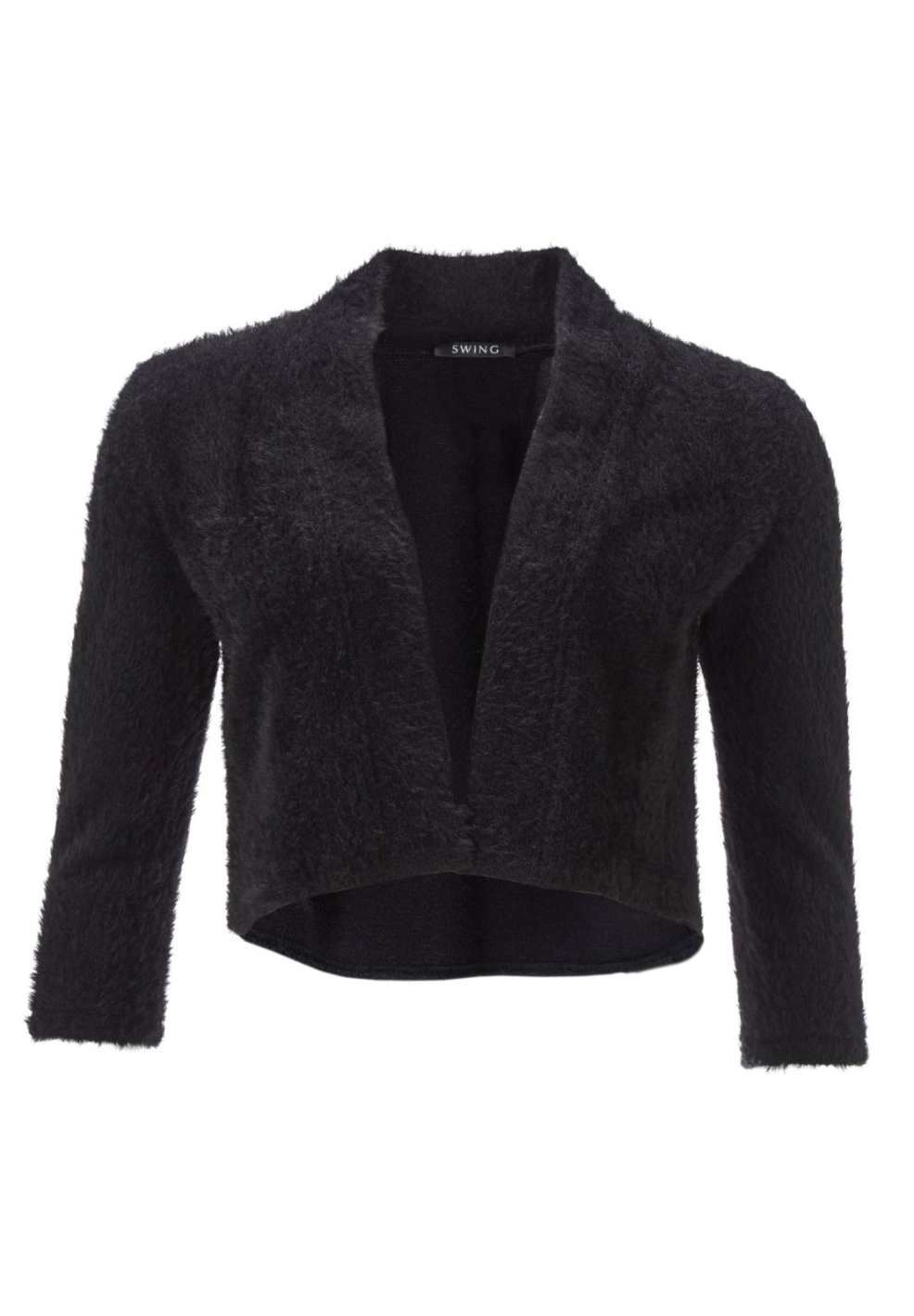 Jersey Bolero in Flausch Optik