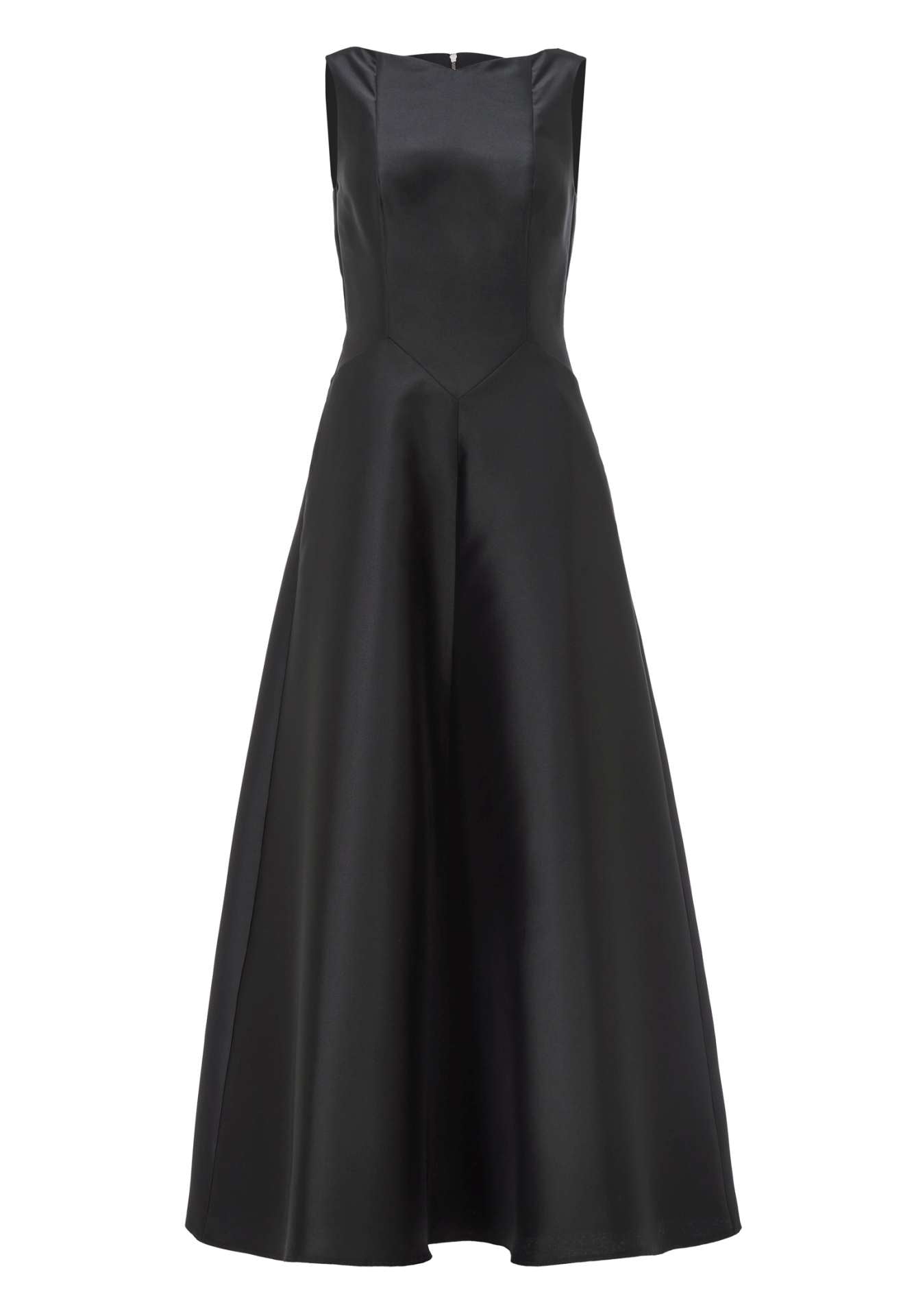 Robenartiges Abendkleid mit Eingrifftaschen