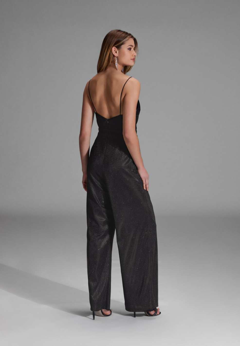 Jumpsuit mit Schimmereffekt