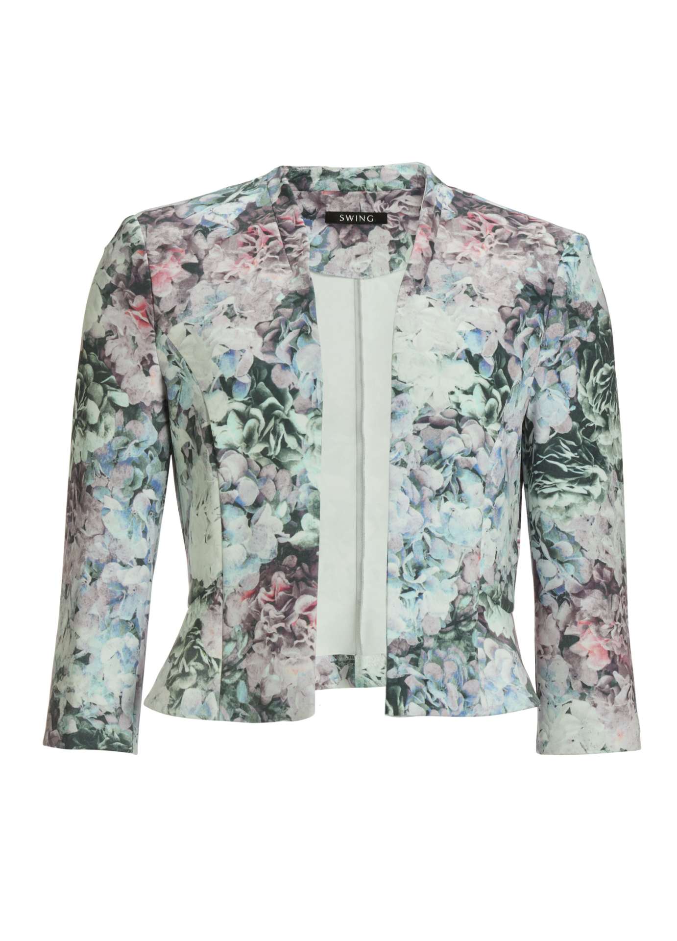 Floral bedruckter Scuba Blazer