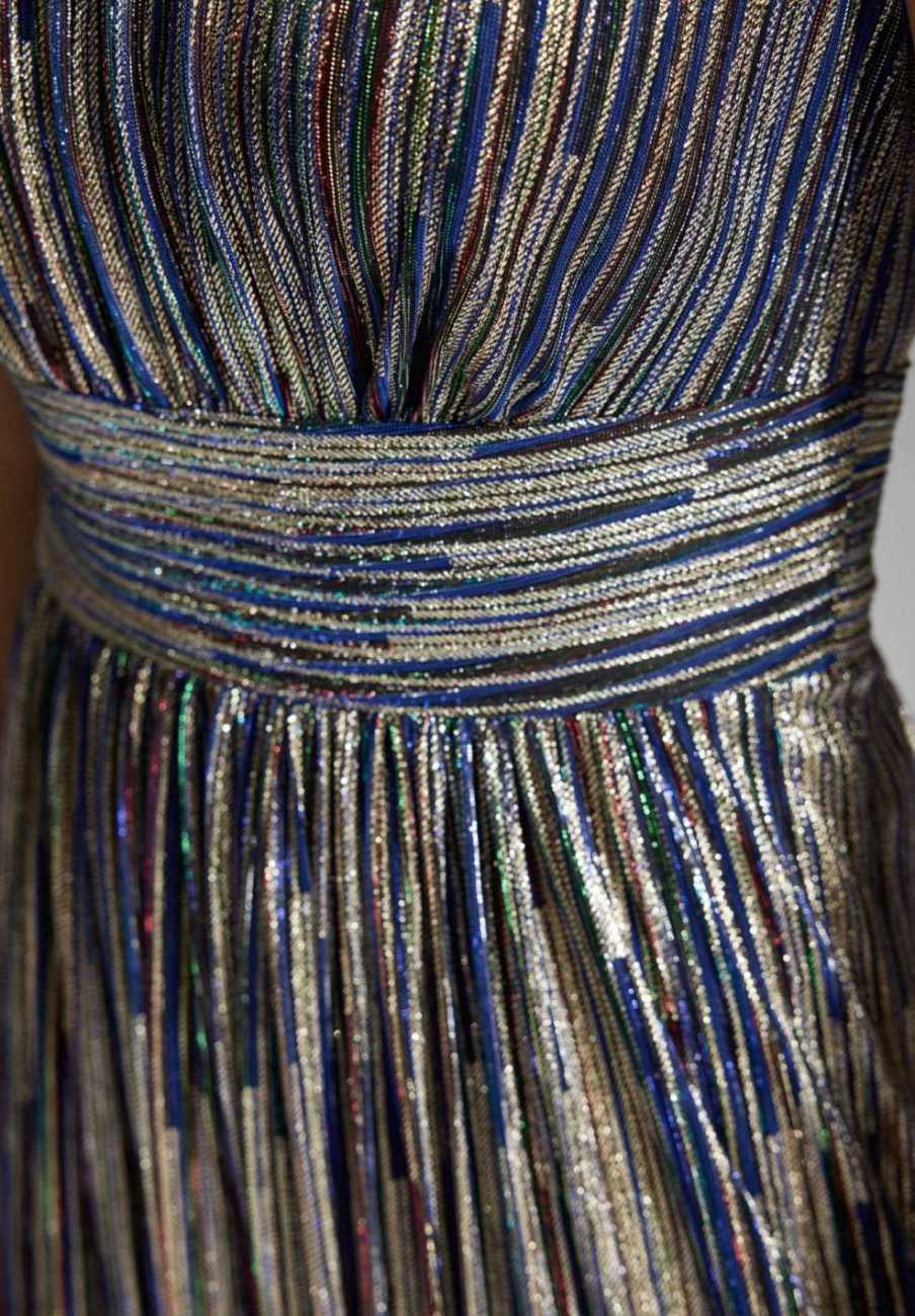 Cocktailkleid aus Plissee