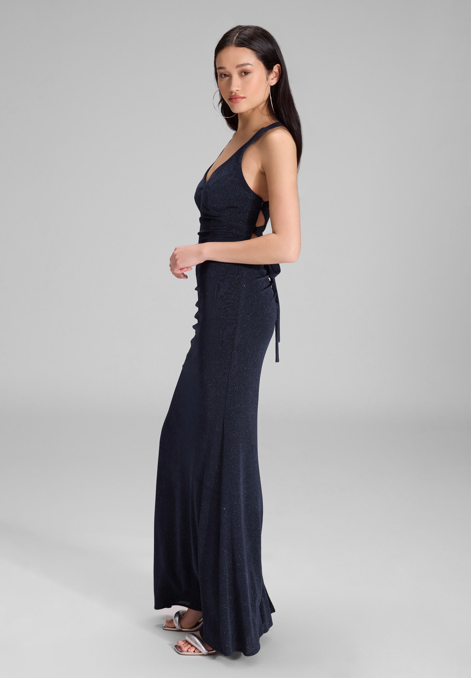 Bodycon-Kleid mit Schimmereffekt