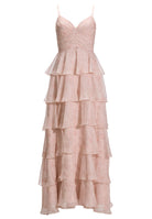 Volantkleid aus Chiffon