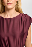 Jumpsuit aus Material-Mix