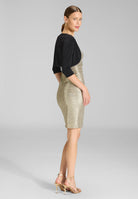 Bolero aus Jersey mit Dreiviertelärmeln