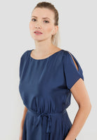 Cocktailkleid aus Satinchiffon