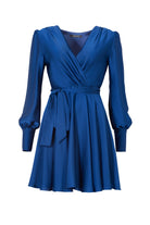 Cocktailkleid aus Satinchiffon