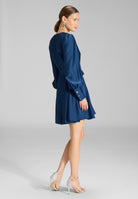 Cocktailkleid aus Satinchiffon