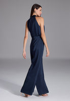 Ärmelloser Jumpsuit mit Schluppe