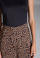Jumpsuit mit weiter Hose in Animal Print