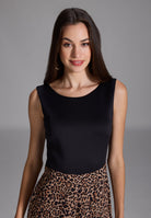 Jumpsuit mit weiter Hose in Animal Print