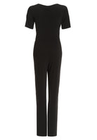 Jumpsuit aus Jersey mit Zierschnalle