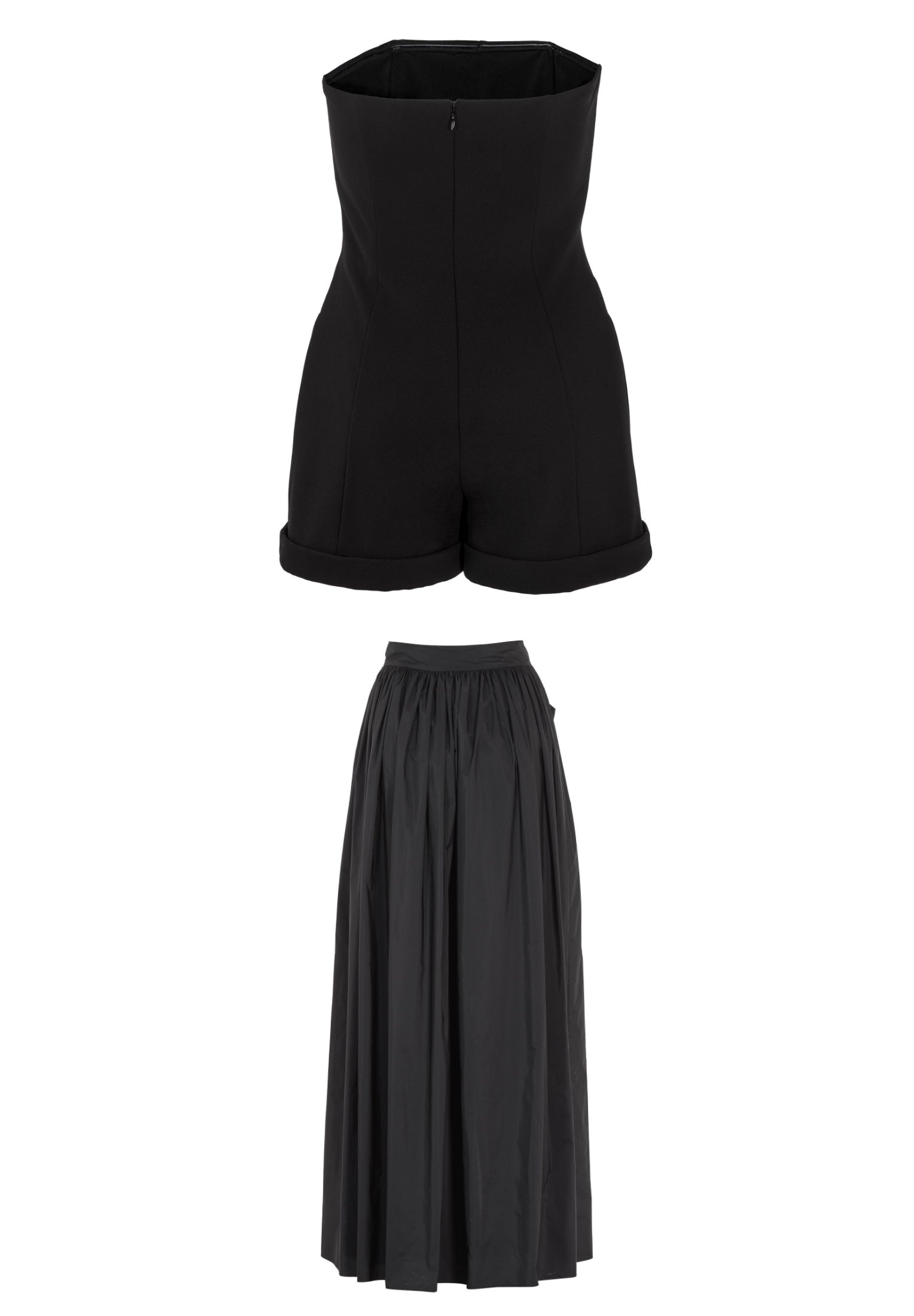 Playsuit mit separatem Taftrock