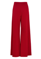 Weite Palazzo Pant aus Crepe Jersey mit Taschen