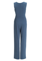 Jumpsuit aus Crepe Jersey mit Drapierung