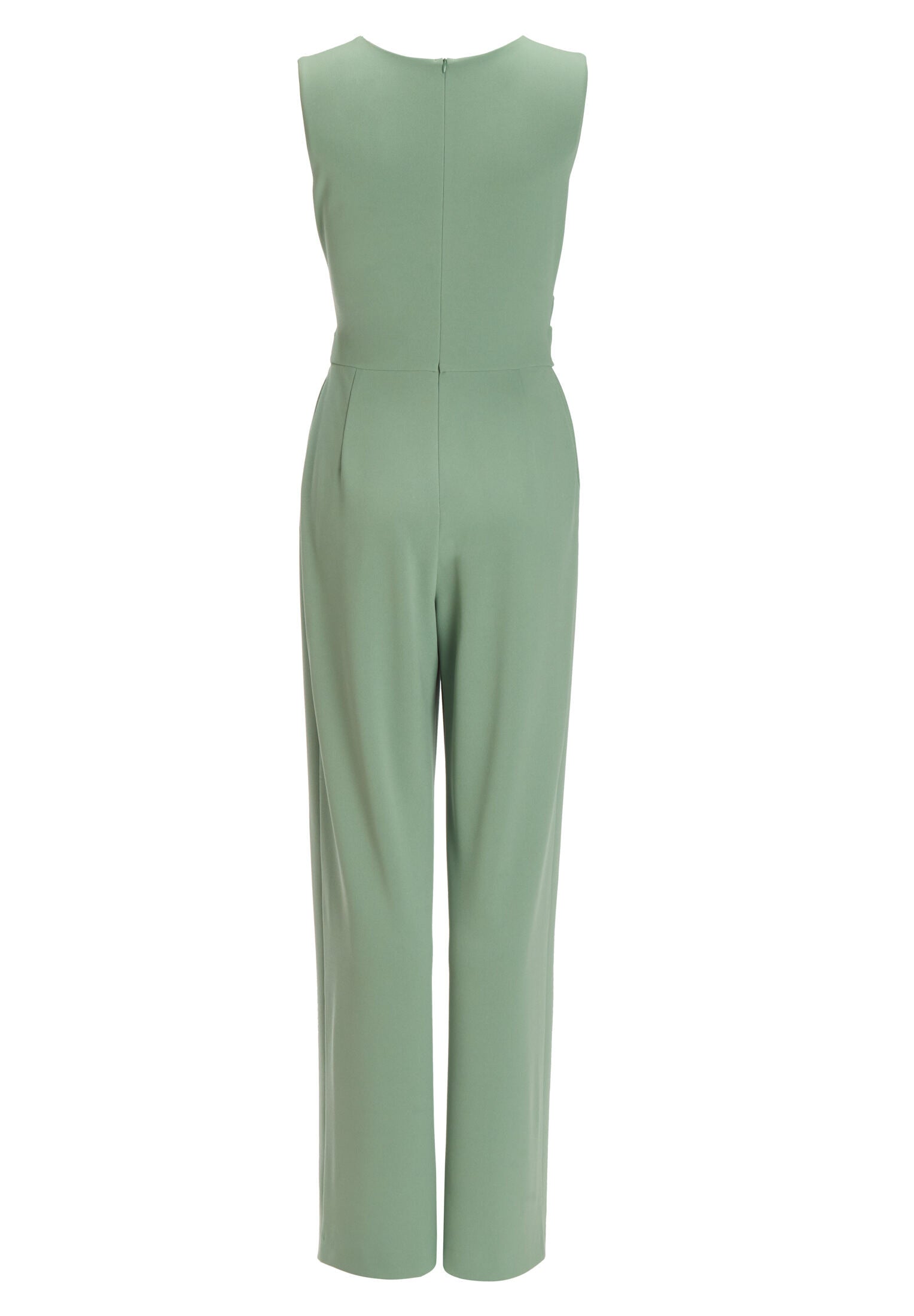 Jumpsuit aus Crepe Jersey mit Drapierung