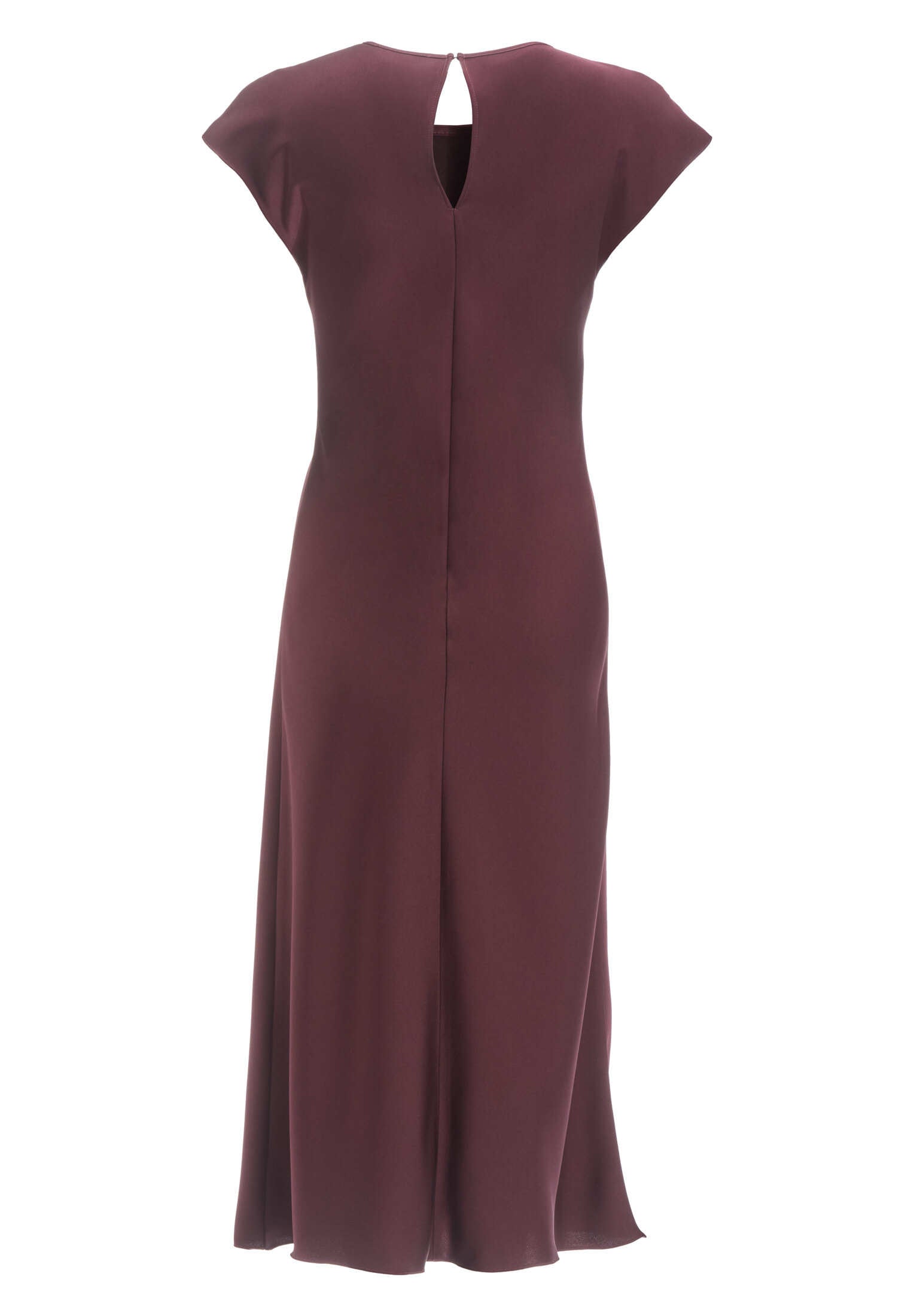 Slip Dress aus Satin mit Twist Detail