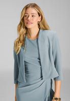 Taillierte Jacke aus Jersey Crêpe