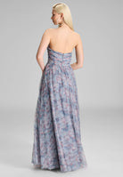 Tüllkleid mit floralem Print