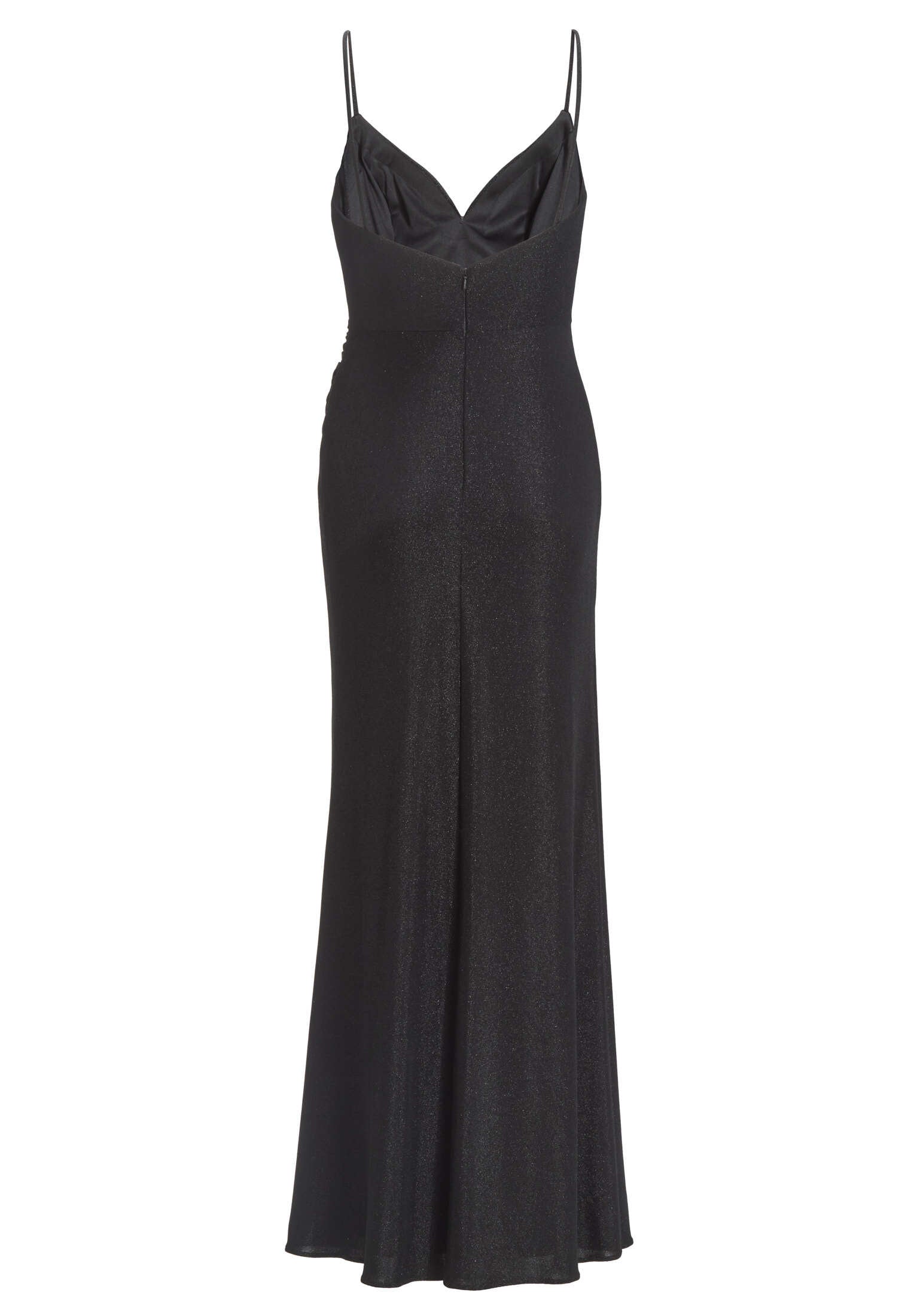 Figurbetontes Jerseykleid mit Beinschlitz