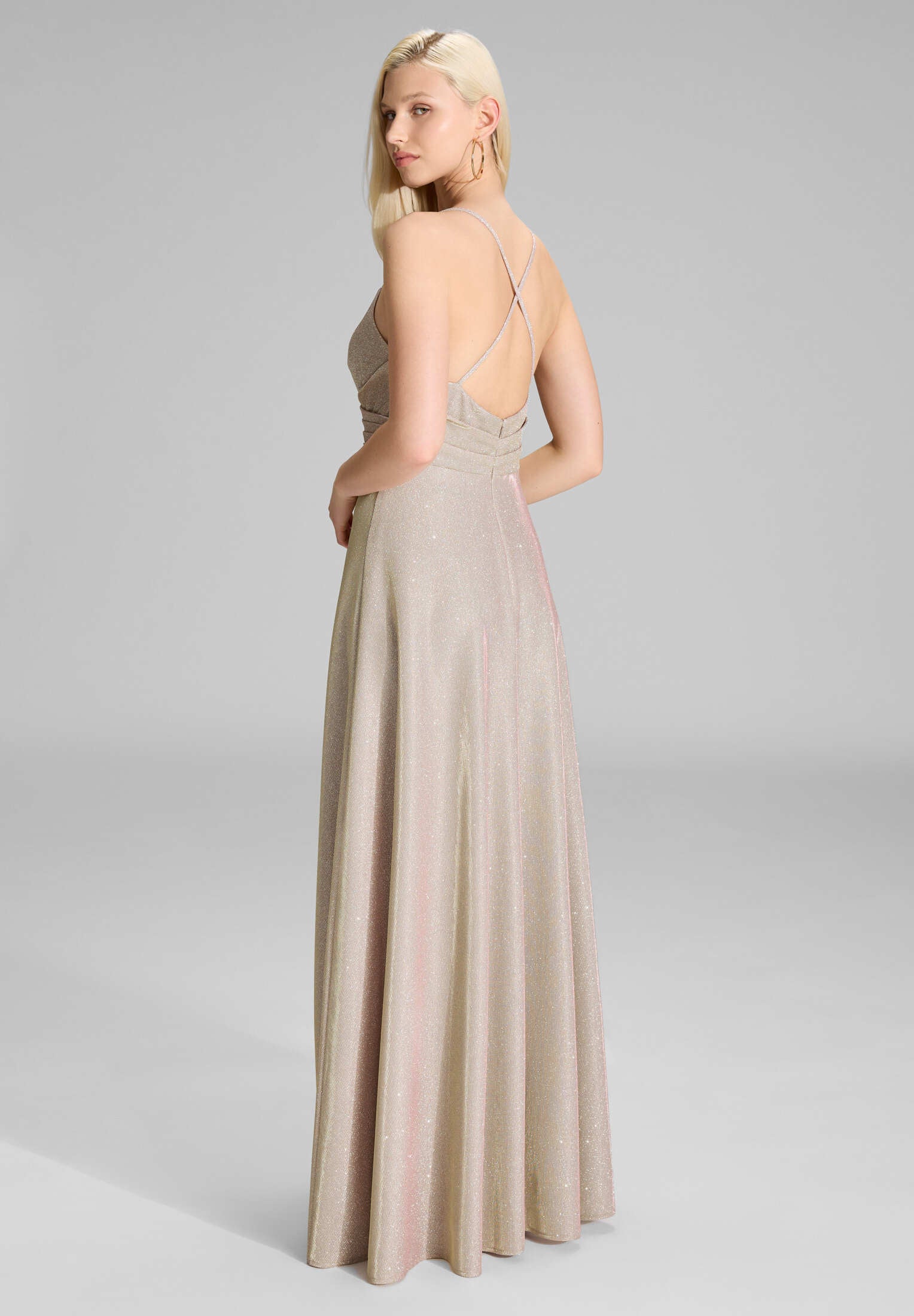 Abendkleid mit Schimmereffekt