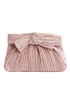 Abendtasche mit Schleifenapplikation rose One Size