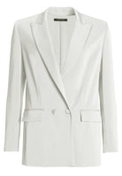 Doppelreihiger Blazer aus Satin