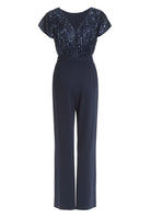 Jumpsuit mit Cut-Outs und weitem Bein