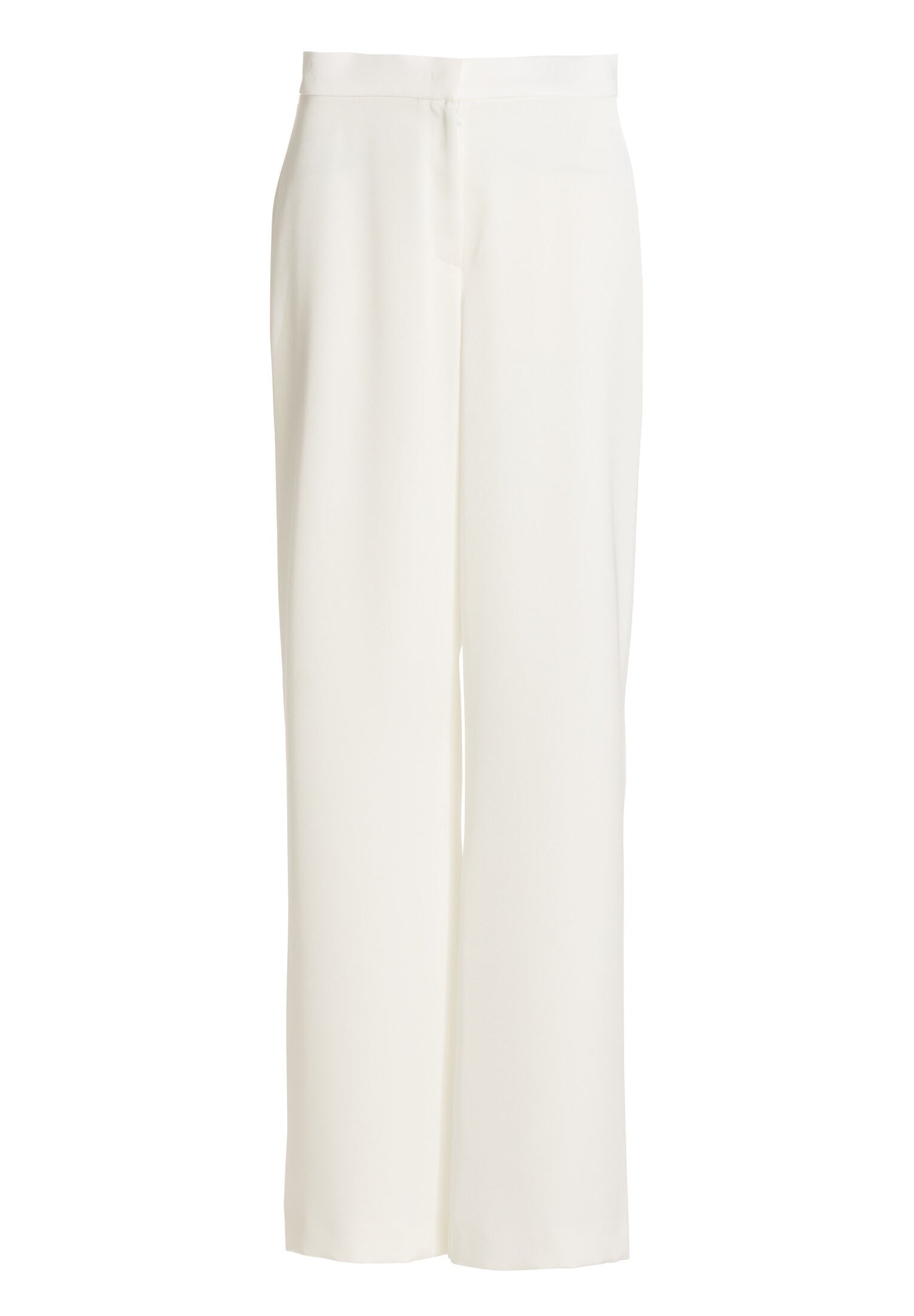 Hose aus Satin mit geradem Bein