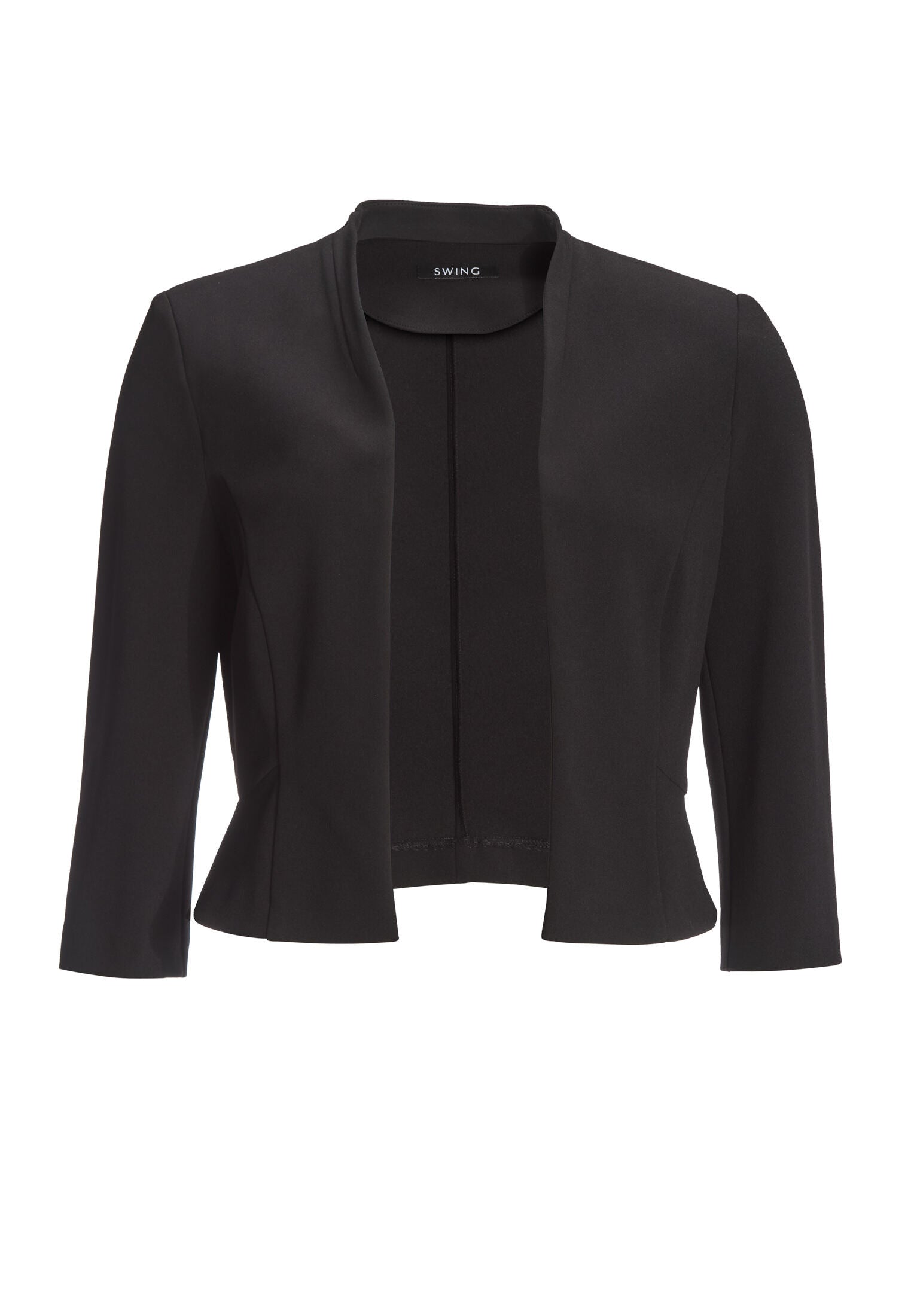 Taillierte Jacke aus Jersey Crêpe