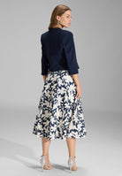 Taillierte Jacke aus Jersey Crêpe